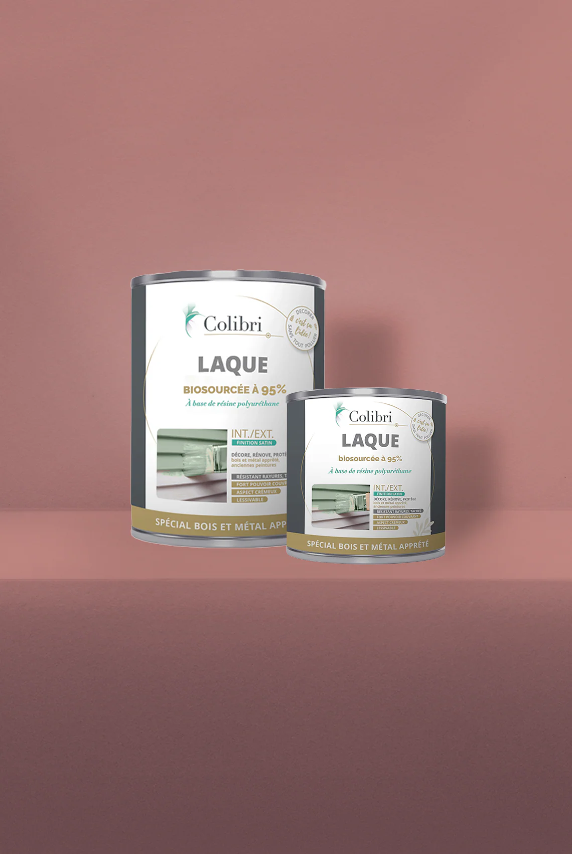 Ahoa - Laque biosourcée bois et métal - Image 2