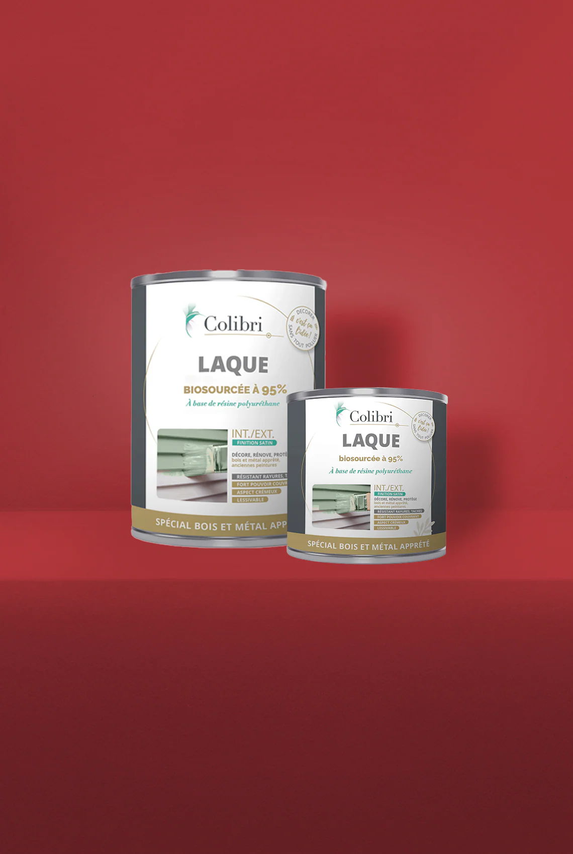 Cadmium - Laque biosourcée bois et métal - Image 2