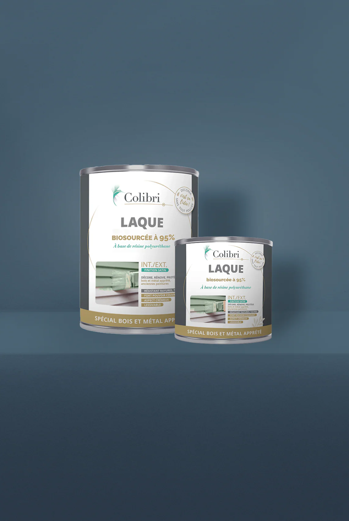 Denim - Laque biosourcée bois et métal - Image 2