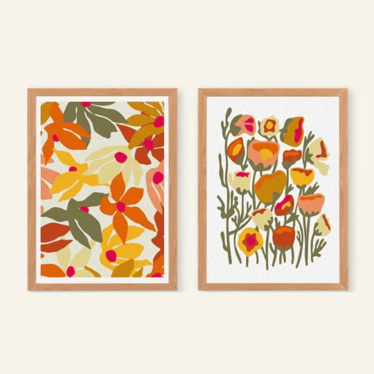 Fleurs - Coffret peinture au numéro Salut Irène - Image 2