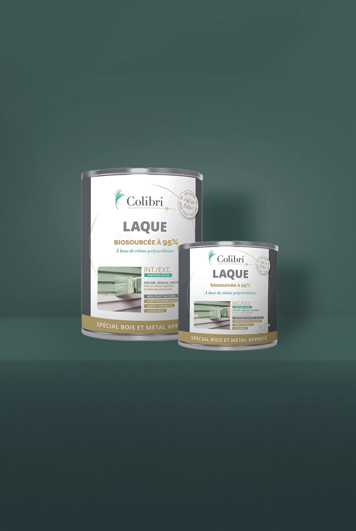 Halley - Laque biosourcée bois et métal - Image 2