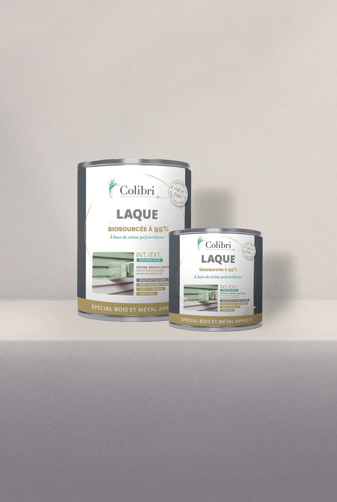Opale - Laque biosourcée bois et métal - Image 2