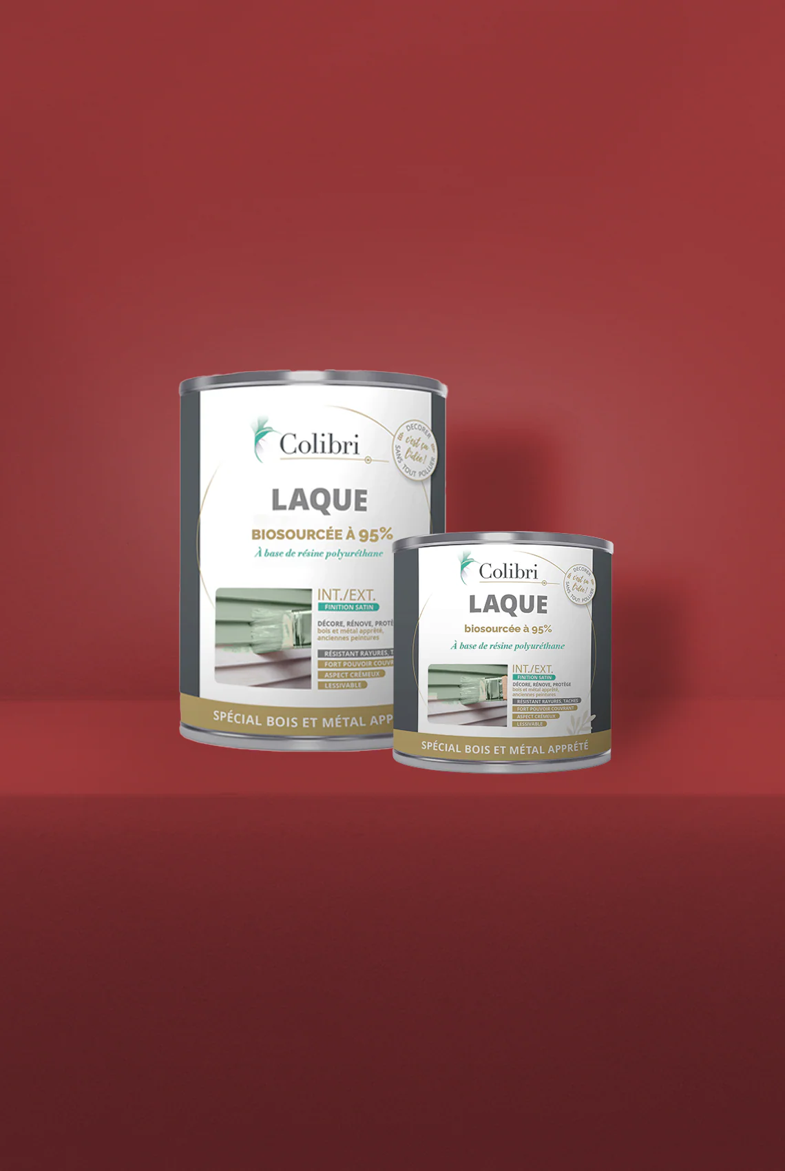 Pléna - Laque biosourcée bois et métal - Image 2