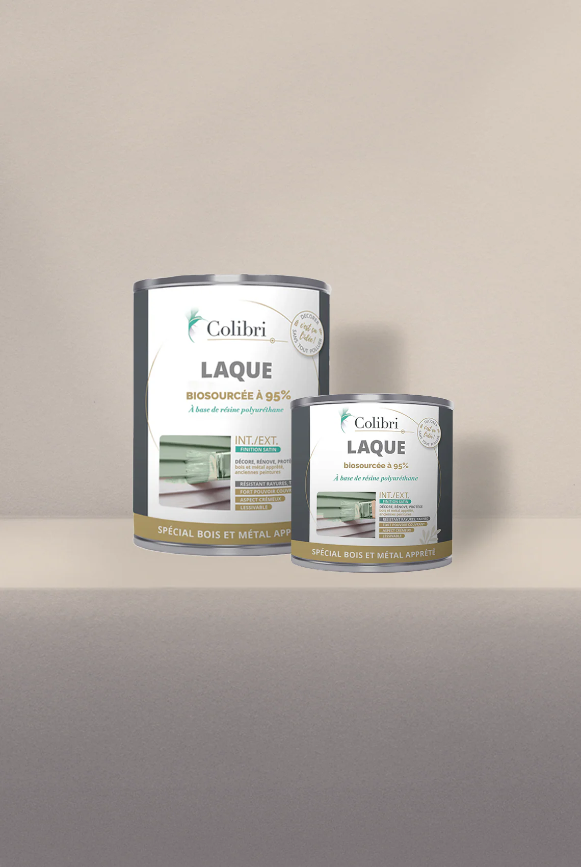 Pohaku - Laque biosourcée bois et métal - Image 2