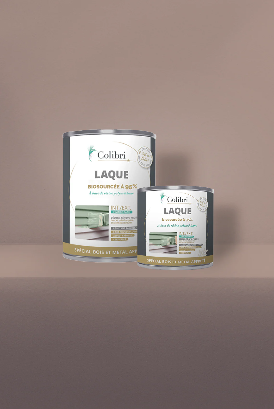 Tiramisu - Laque biosourcée bois et métal - Image 2