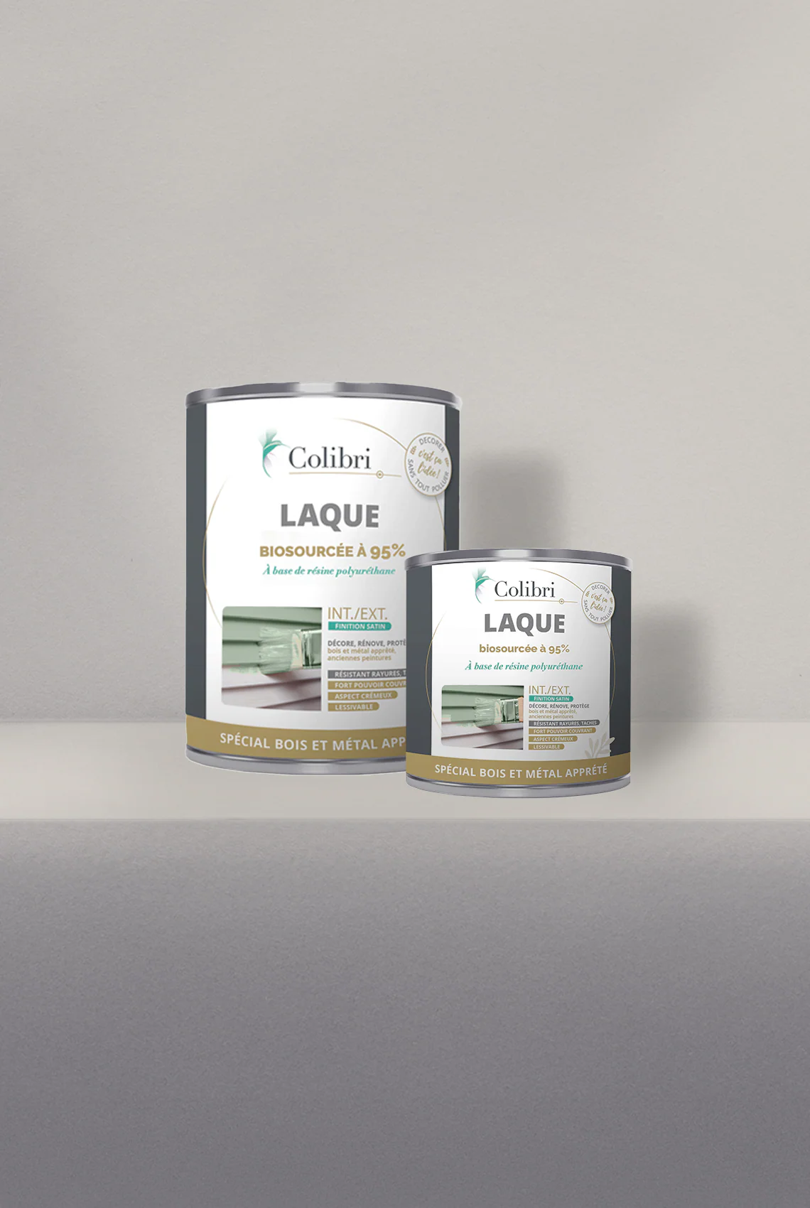 Turmalin - Laque biosourcée bois et métal - Image 2